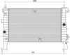 OPEL 130026013148295 Radiator, engine cooling
